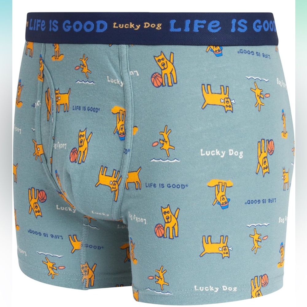 4 NWTIB • Life is Good • 3-Pack Stretch Boxer Briefs with Fly Pouch • Small 28/3 - Picture 4 of 9